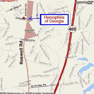 map to HoG office