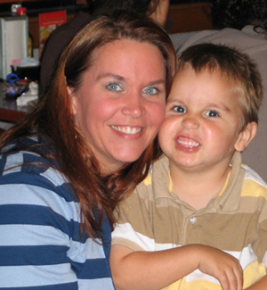 Mom and son