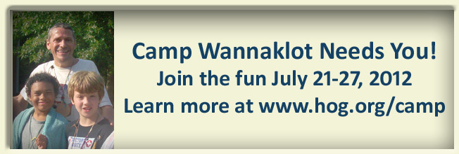 Camp Wannaklot Counselor ad 2012