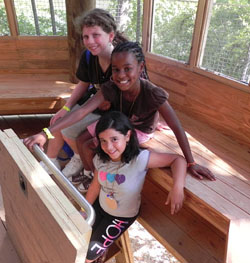 camp 2010 tree house