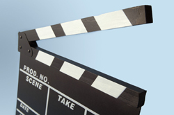 movie clapboard