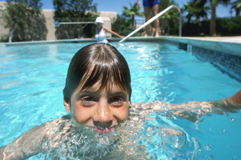 Boy Swimming