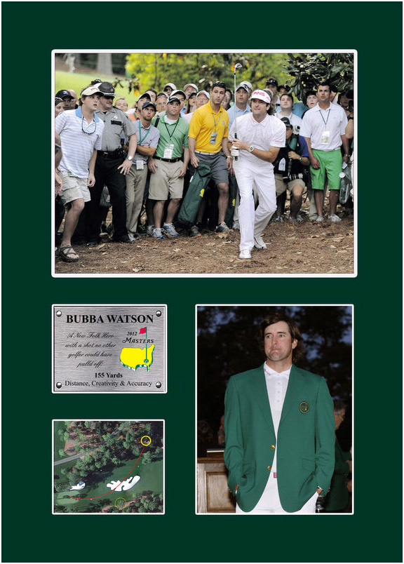 Bubba Watson framed print