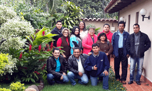 Group of people in Bolivia