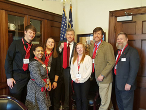 HoG Staff and Junior Board Members Meet with State Representatives in Washington