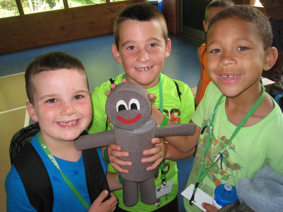 Parker and Friends at Camp Wannaklot