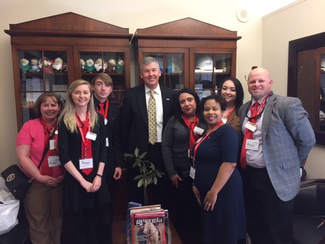 2017 Washington Days - Hemophilia of Georgia Advocates at the Capitol