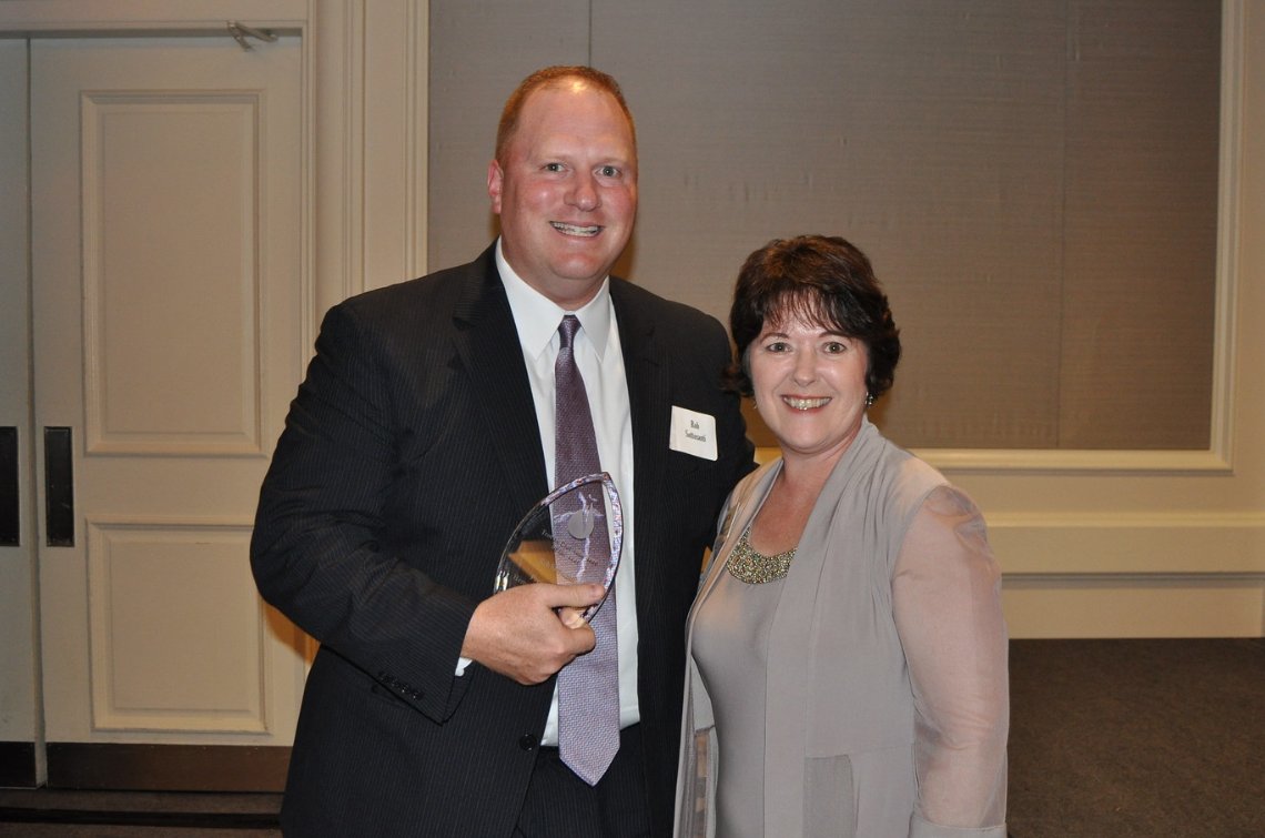 Rob Sottosanti is Awarded Trot to Clot Volunteer of the Year