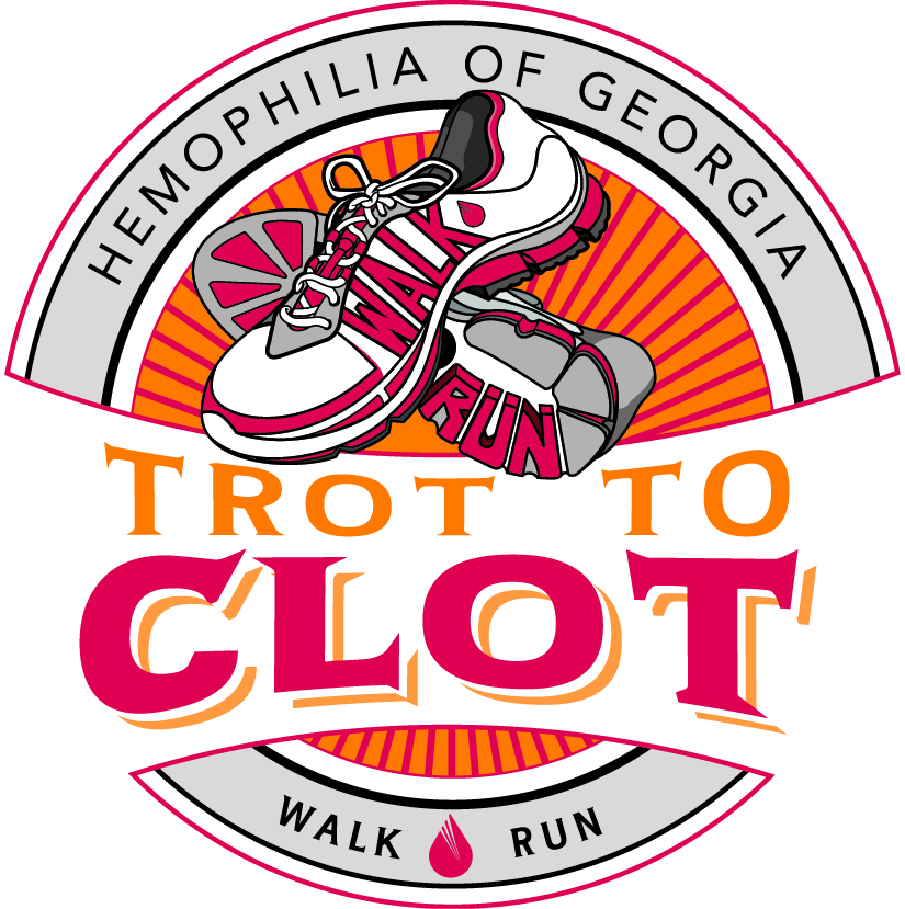 Trot to Clot Logo