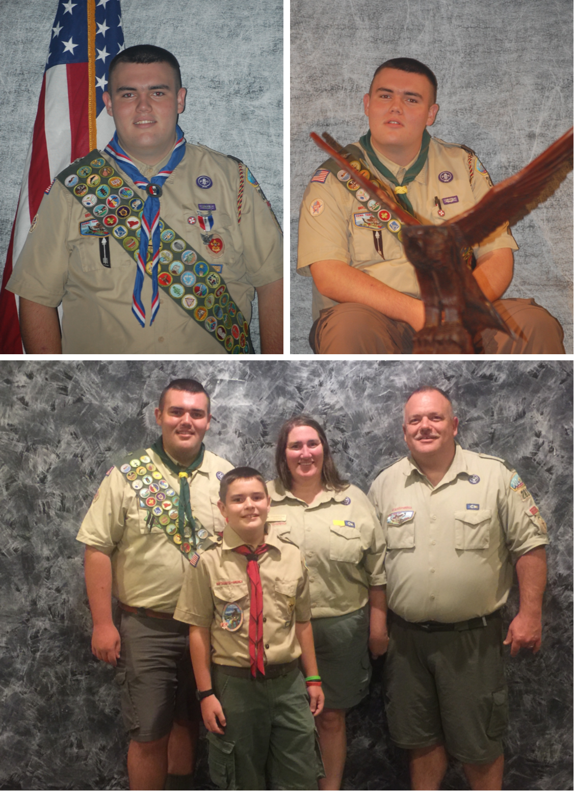 Malachi becomes and Eagle Scout