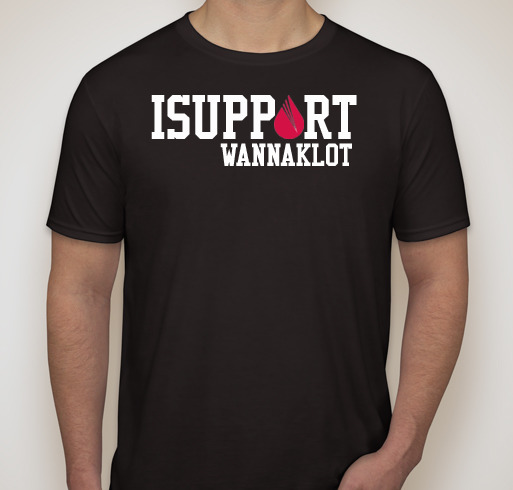 2018 Jr. Board Camp Wannaklot Fundraiser Black T-Shirt
