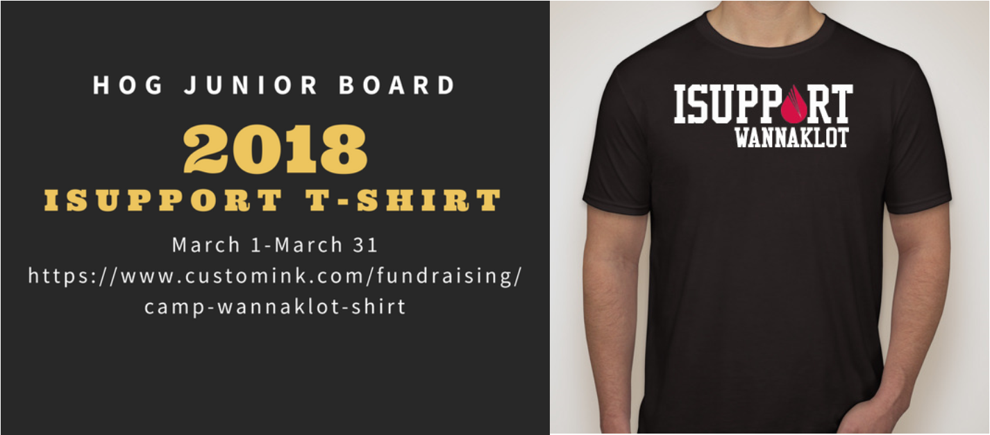 2018 ISupportWannaklot T-Shirt Campaign