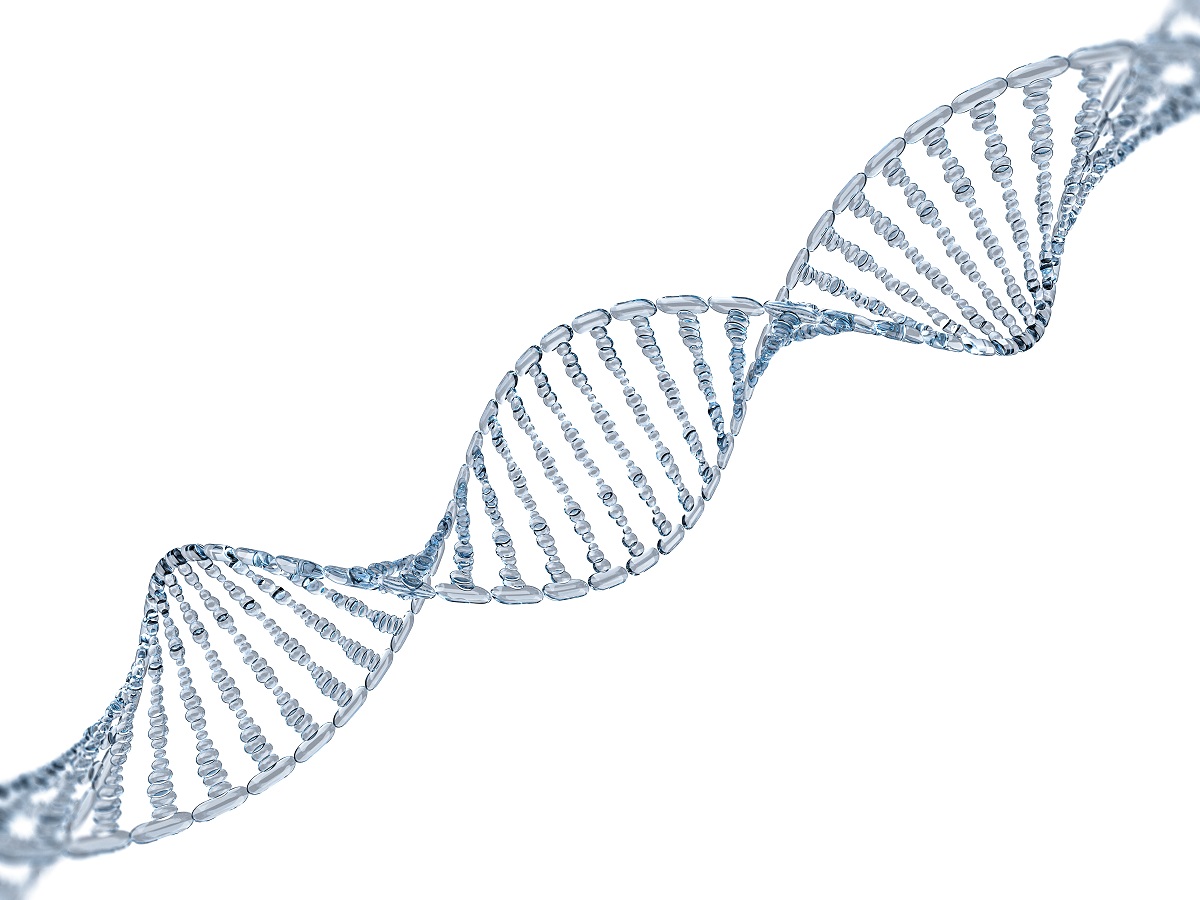 3D Illustration of DNA Strand