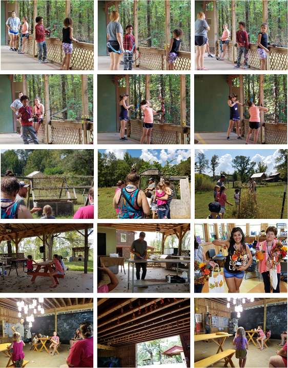 2018 Fall Family Camp Collage of Attending Families 2