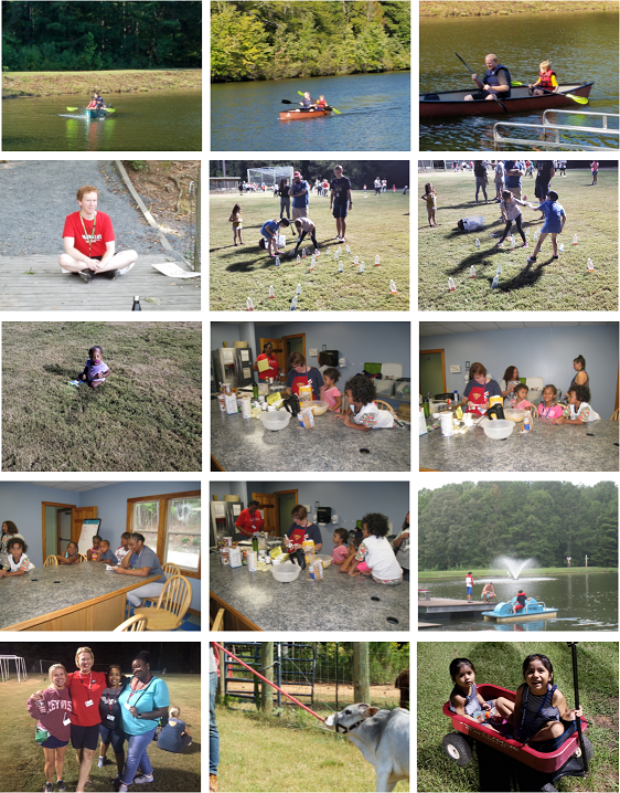 2018 Fall Family Camp Collage of Attending Families 4