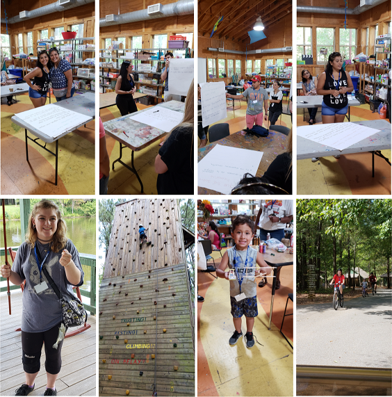 2018 Fall Family Camp Collage of Attending Families 6