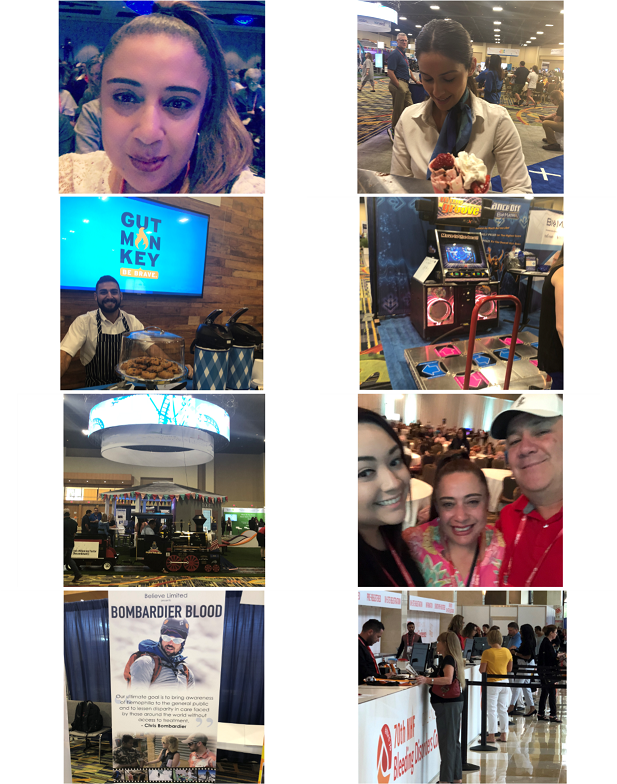 Julias trip to the 2018 NHF conference in Orlando collage 3