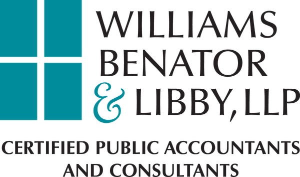 Williams Benato Libby Logo teal text