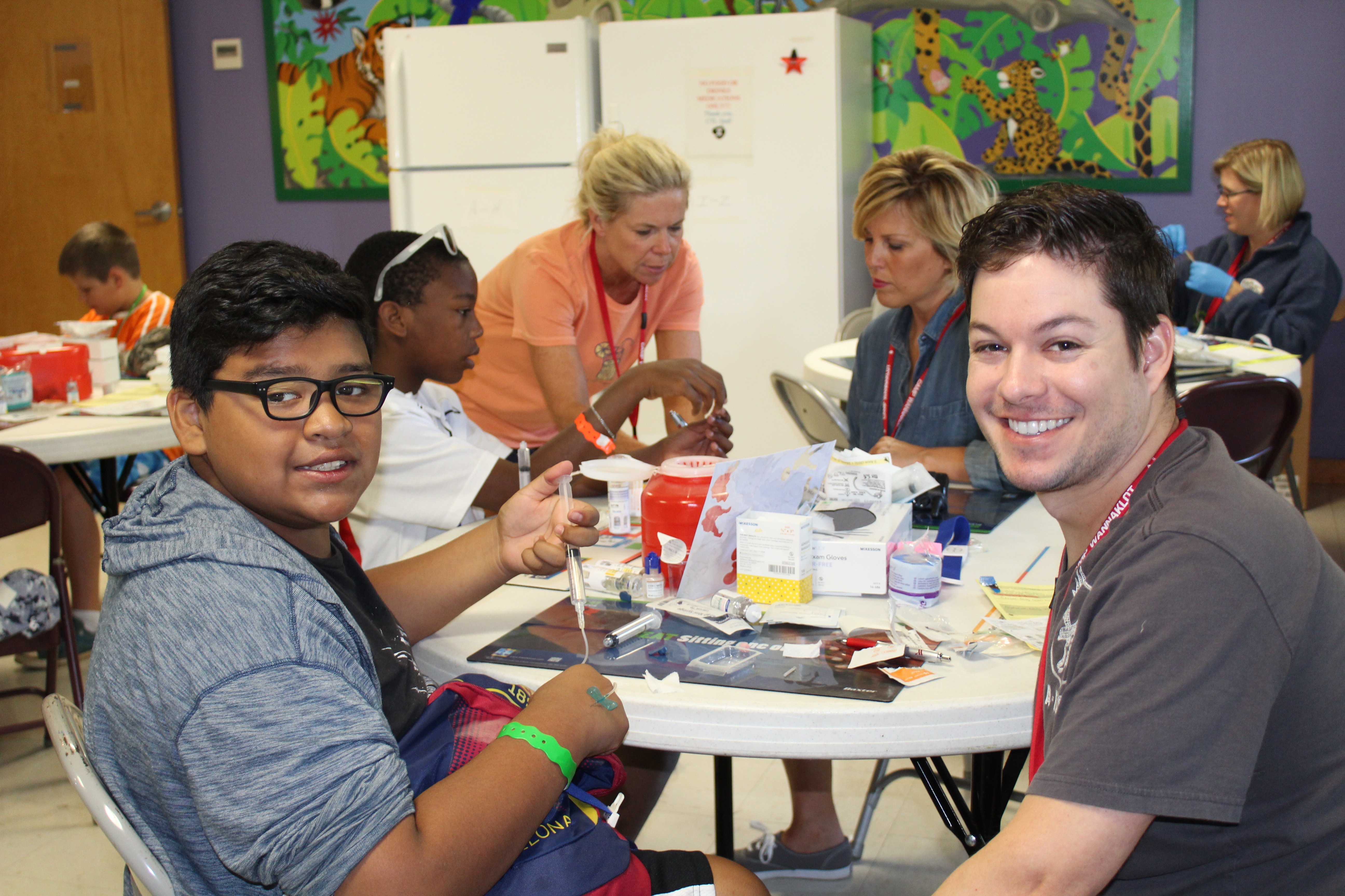 Carlos with patient Nurses Week