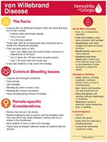 von Willebrand Disease-Fact Sheet-2021-Thumbnail-150px