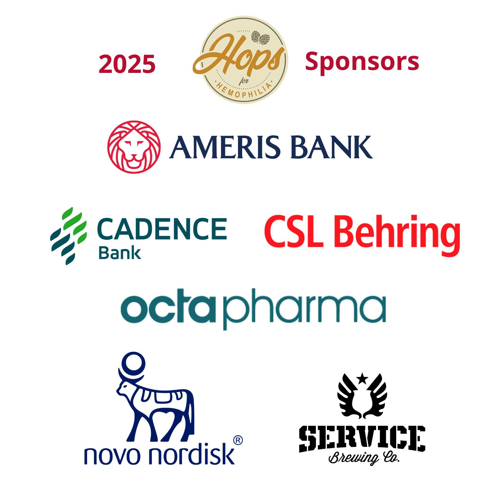 Hops Savannah 2025 Sponsors