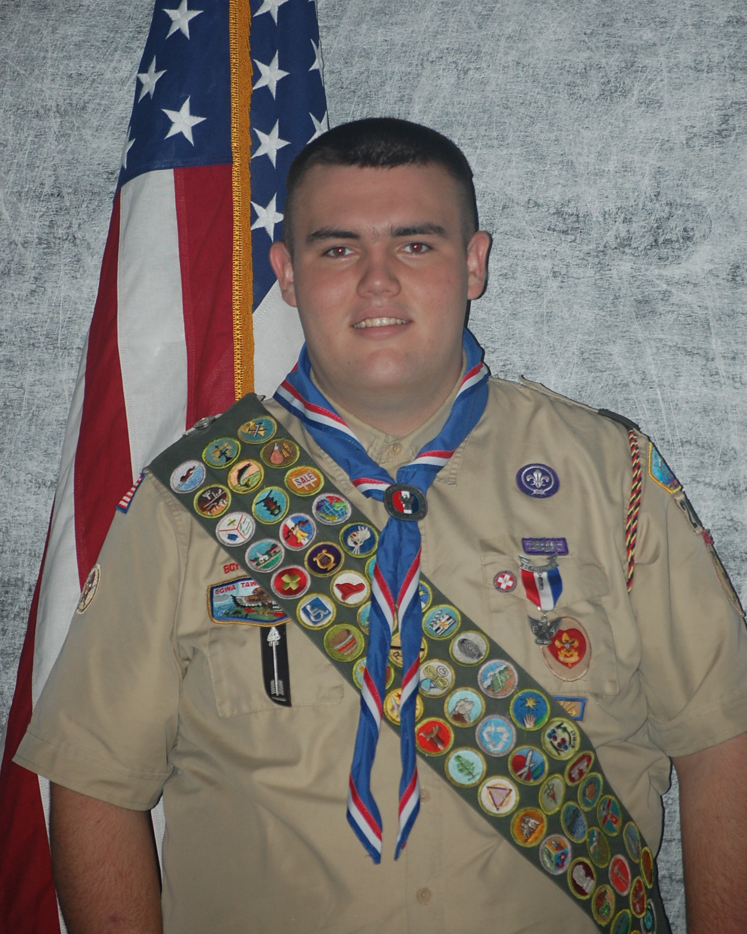 Malachi becomes and Eagle Scout