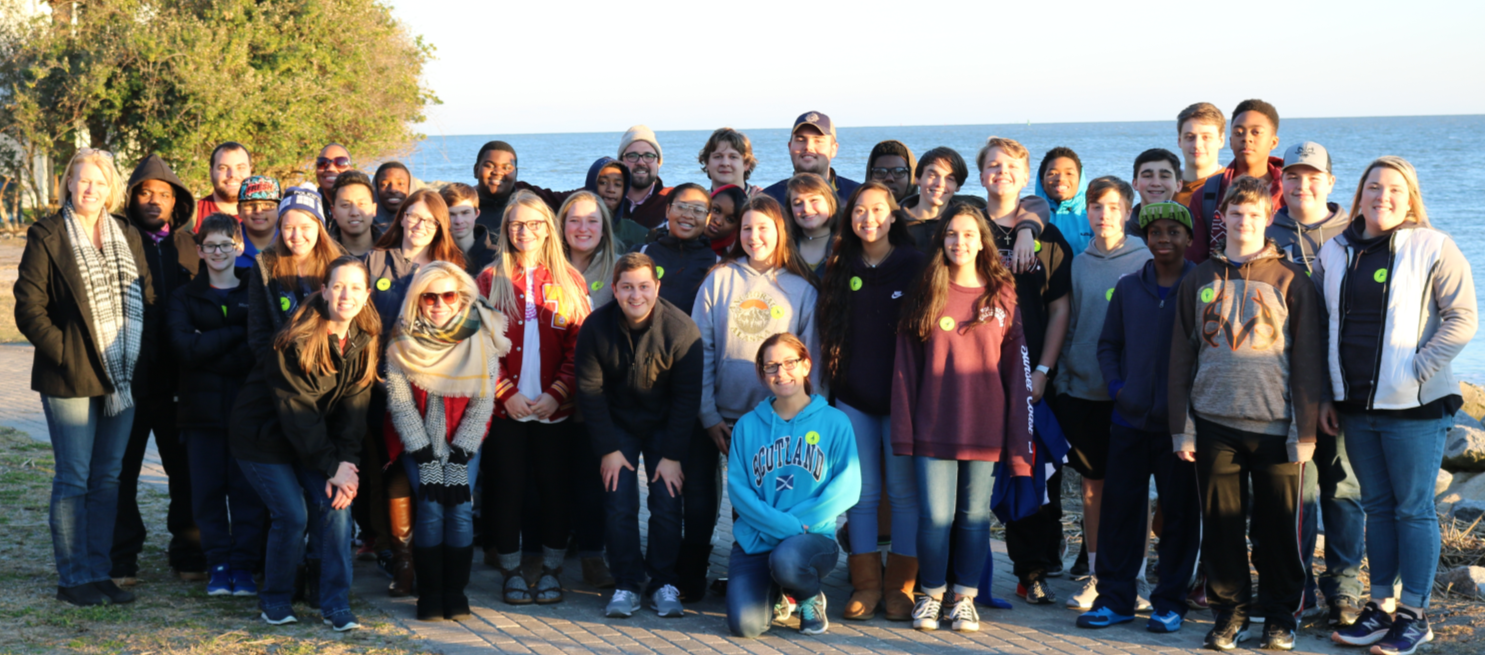 Teen Retreat Group Photo