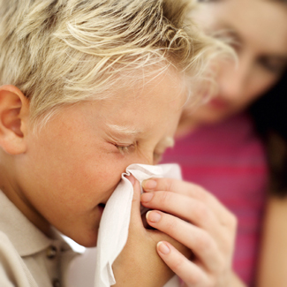 Child with a Nosebleed