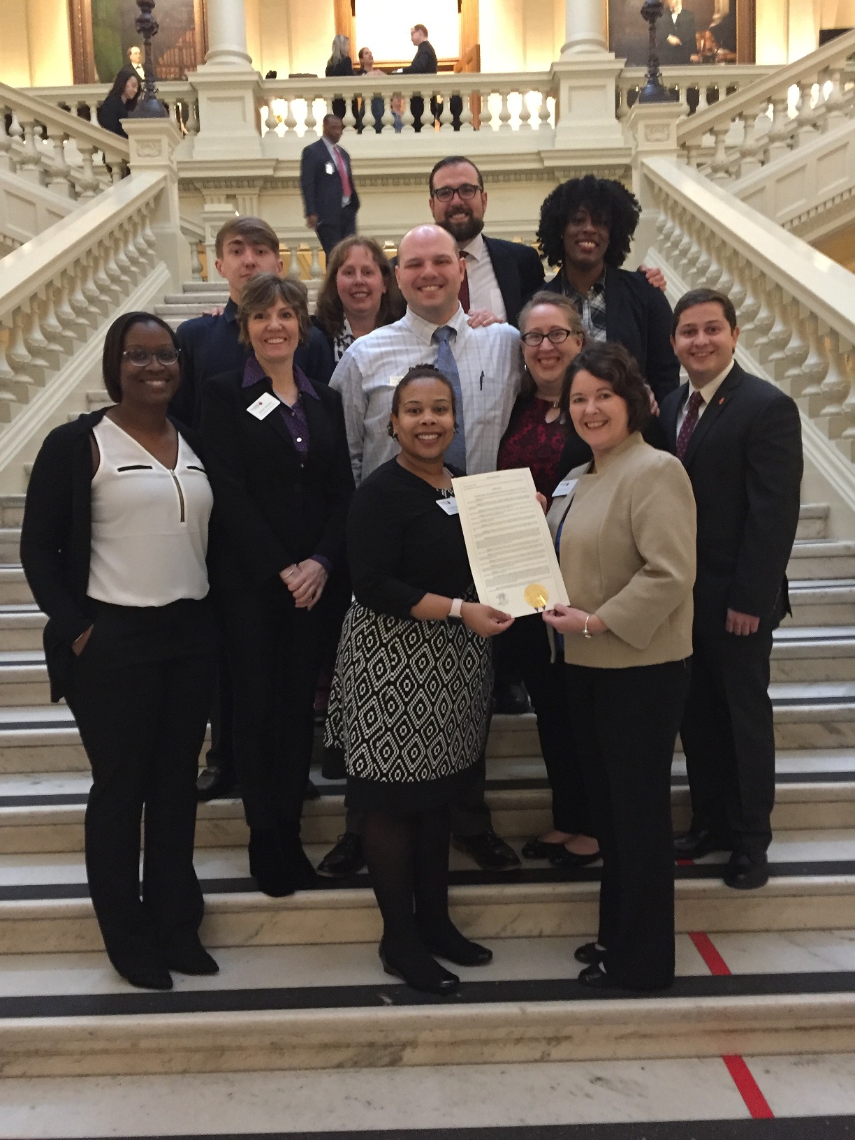 Hemophilia of Georgia Day at the Capitol