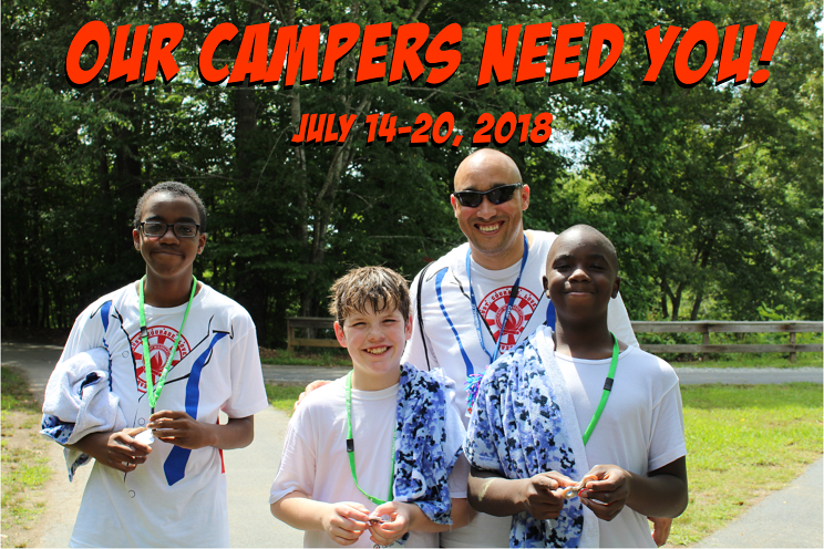 Volunteer for Camp Wannaklot