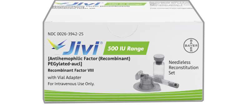 Jivi, on August 29, 2018, the FDA approved Jivi® (in clinical studies known as Antihemophilic Factor (Recombinant), PEGylated-aucl)