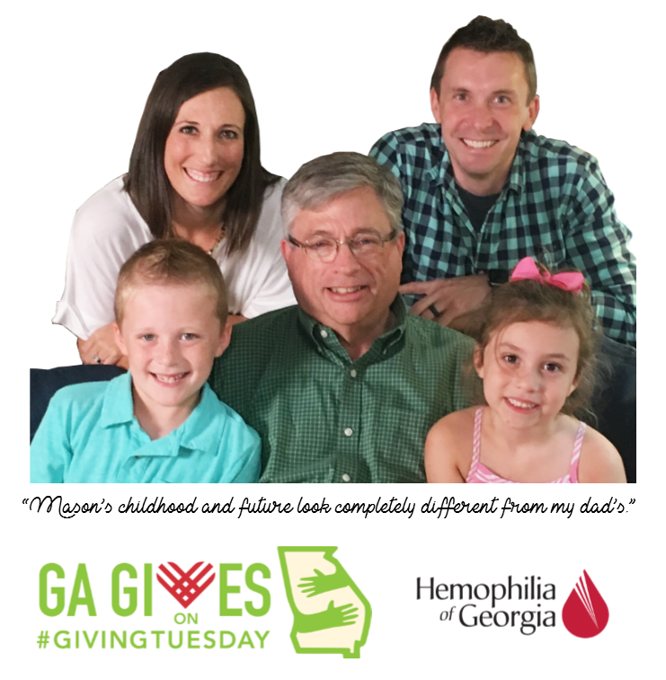 2018 Georgia Gives Campaign Picture of Brooke and her family