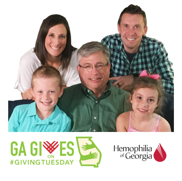 Georgia Gives on Giving Tuesday Brooke and her family