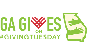 #GivingTuesday text logo fo Georgia