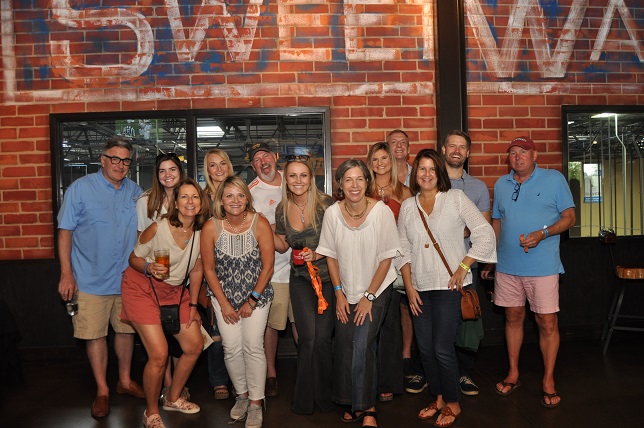 Hops for Hemophilia Event at the SweetWater Brewery Group Photo