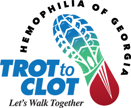 trot to clot 2019 logo