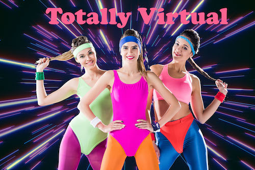 Trot to Clot Virtual exercise ladies
