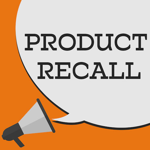 Product Recall text