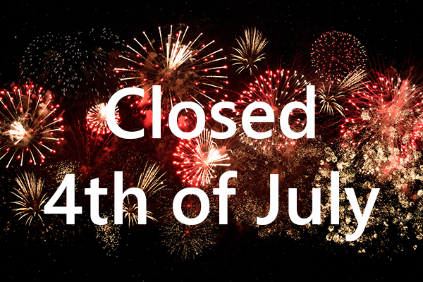 4th of July closed